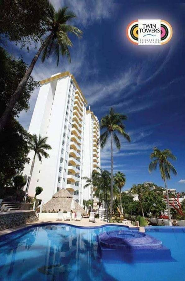 Twin Towers Departamento Vip Playa Acapulco公寓 外观 照片